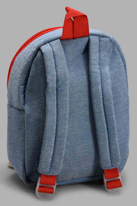 Redtag-Navy-Character-Faux-Fur-Backpack-Backpacks-Boys-