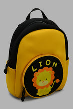 تنزيل الصورة على معرض الصور، Redtag-Yellow-And-Black-Character-Printed-Backpack-Backpacks-Boys-
