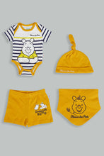 Load image into Gallery viewer, Redtag-Yellow-Whinnie-The-Pooh-4-Pcs-Gift-Box-Gift-Sets-Baby-0 to 12 Months
