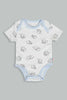 Redtag-Blue-Dumbo-4-Pcs-Gift-Box-Gift-Sets-Baby-0 to 12 Months