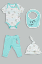 Load image into Gallery viewer, Redtag-Mint-Marie-4-Pcs-Gift-Box-Gift-Sets-Baby-0 to 12 Months
