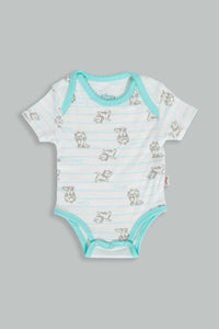 Redtag-Mint-Marie-4-Pcs-Gift-Box-Gift-Sets-Baby-0 to 12 Months