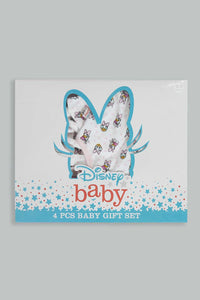 Redtag-Pink-Daisy-4-Pcs-Gift-Box-Gift-Sets-Baby-0 to 12 Months