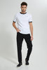 Redtag-White-T-Shirt-With-Contrast-Neck-Rib-All-Over-Prints-Men's-