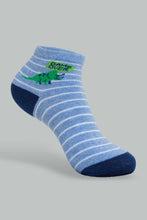 Load image into Gallery viewer, Redtag-Assorted-3Pk-Animal-Ankle-Socks-Ankle-Socks-Boys-2 to 8 Years
