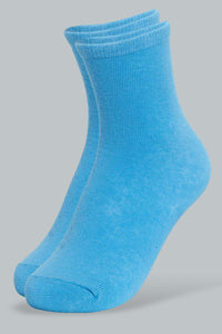 Redtag-Assorted-3-Pk-Robot-Long-Socks-Ankle-Socks-Boys-2 to 8 Years