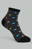 Redtag-Assorted-3-Pk-Car-Ankle-Socks-Ankle-Socks-Boys-2 to 8 Years