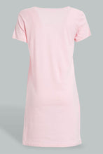 Load image into Gallery viewer, Redtag-Pale-Pink-Printed-Nightshirt-Colour:Pink,-Filter:Women&#39;s-Clothing,-New-In,-New-In-Women,-Non-Sale,-S22A,-Section:Women,-Women-Nightshirts-Women&#39;s-
