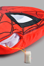 تنزيل الصورة على معرض الصور، Redtag-Red-Spiderman-Cushion-With-LED-Light-Character,-Colour:Red,-Filter:Home-Bedroom,-HMW-BED-Cushions,-New-In,-New-In-HMW-BED,-Non-Sale,-S22A,-Section:Homewares-Home-Bedroom-
