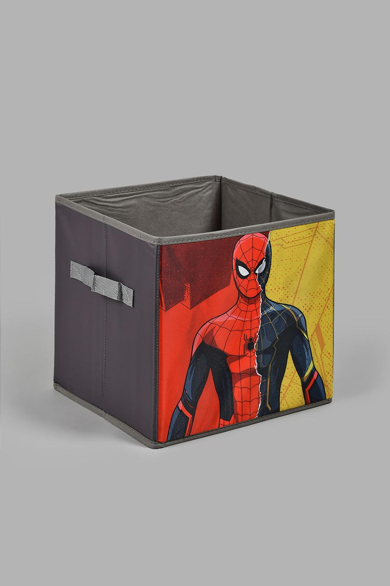 Redtag-Red-Spiderman-Foldable-Storage-Box-Laundry-Baskets-Home-Bathroom-