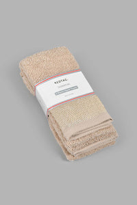 Redtag-Beige-Hand-Towel-Set-(3-Piece)-Colour:Beige,-Filter:Home-Bathroom,-HMW-BAC-Hand-Towels,-New-In,-New-In-HMW-BAC,-Non-Sale,-S22A,-Section:Homewares-Home-Bathroom-