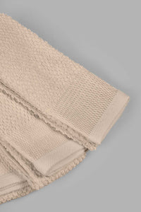 Redtag-Beige-Hand-Towel-Set-(3-Piece)-Colour:Beige,-Filter:Home-Bathroom,-HMW-BAC-Hand-Towels,-New-In,-New-In-HMW-BAC,-Non-Sale,-S22A,-Section:Homewares-Home-Bathroom-