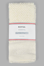 Load image into Gallery viewer, Redtag-Cream-Hand-Towel-Set-(3-Piece)-Colour:Cream,-Filter:Home-Bathroom,-HMW-BAC-Hand-Towels,-New-In,-New-In-HMW-BAC,-Non-Sale,-S22A,-Section:Homewares-Home-Bathroom-
