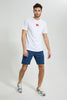 Redtag-White-T-Shirt-With-Rubber-Patch-Colour:White,-Filter:Men's-Clothing,-Men-T-Shirts,-New-In,-New-In-Men,-Non-Sale,-S22B,-Section:Men-Men's-