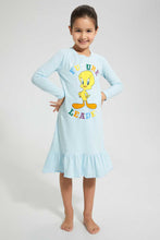 تنزيل الصورة على معرض الصور، Redtag-Tweety-2-Pack-Nightshirt-Nightshirts-Girls-2 to 8 Years
