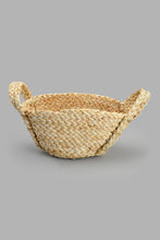 تنزيل الصورة على معرض الصور، Redtag-Beige-Corn-Husk-Oval-Laundry-Basket-(Medium)-Laundry-Hampers-Home-Bathroom-
