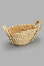 تنزيل الصورة على معرض الصور، Redtag-Beige-Corn-Husk-Oval-Laundry-Basket-(Medium)-Laundry-Hampers-Home-Bathroom-
