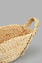 تنزيل الصورة على معرض الصور، Redtag-Beige-Corn-Husk-Oval-Laundry-Basket-(Medium)-Laundry-Hampers-Home-Bathroom-
