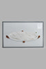 Redtag-White-Marble-Pattern-Oval-Platter-With-Wooden-Stand-Platter-Home-Dining-