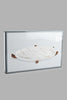 Redtag-White-Marble-Pattern-Oval-Platter-With-Wooden-Stand-Platter-Home-Dining-