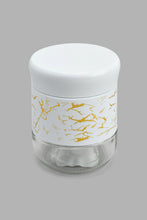 تنزيل الصورة على معرض الصور، Redtag-White-Marble-Pattern-Glass-Storage-Jar-(Small)-Storage-Home-Dining-
