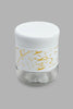 Redtag-White-Marble-Pattern-Glass-Storage-Jar-(Small)-Storage-Home-Dining-