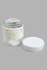 Redtag-White-Marble-Pattern-Glass-Storage-Jar-(Small)-Storage-Home-Dining-
