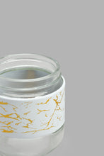 تنزيل الصورة على معرض الصور، Redtag-White-Marble-Pattern-Glass-Storage-Jar-(Small)-Storage-Home-Dining-
