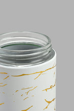 تنزيل الصورة على معرض الصور، Redtag-White-Marble-Pattern-Glass-Storage-Jar-(Large)-Storage-Home-Dining-
