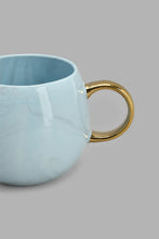 Load image into Gallery viewer, Redtag-Teal-Marble-Finish-Mug-Mugs-Home-Dining-
