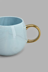 Redtag-Teal-Marble-Finish-Mug-Mugs-Home-Dining-