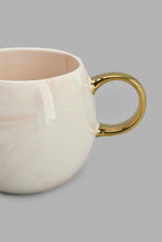 Load image into Gallery viewer, Redtag-Pink-Marble-Finish-Mug-Mugs-Home-Dining-
