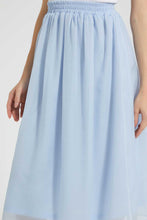 تنزيل الصورة على معرض الصور، Redtag-Blue-Gathered-Skirt-Skirts-Women&#39;s-
