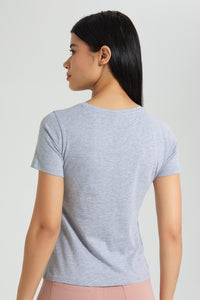 Redtag-Grey-Wile-E-Coyote-Print-T-Shirt-Colour:Grey,-Filter:Women's-Clothing,-New-In,-New-In-Women,-Non-Sale,-S22B,-Section:Women,-Women-T-Shirts-Women's-