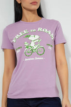 تنزيل الصورة على معرض الصور، Redtag-Purple-Snoopy-Print-T-Shirt-Colour:Purple,-Filter:Women&#39;s-Clothing,-New-In,-New-In-Women,-Non-Sale,-S22B,-Section:Women,-Women-T-Shirts-Women&#39;s-
