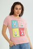 Redtag-Pink-Bugs-Bunny-Print-T-Shirt-Character-Women's-