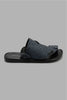 Redtag-Navy-Textured-Traditional-Sandal-Casual-Sandals-Men's-