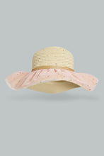 تنزيل الصورة على معرض الصور، Redtag-Beige-And-Pink-Embellished-Hat-For-Girls-Colour:Beige,-Colour:Pink,-Filter:Girls-Accessories,-GIR-Caps,-New-In,-New-In-GIR-ACC,-Non-Sale,-S22B-Girls-
