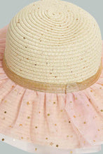 تنزيل الصورة على معرض الصور، Redtag-Beige-And-Pink-Embellished-Hat-For-Girls-Colour:Beige,-Colour:Pink,-Filter:Girls-Accessories,-GIR-Caps,-New-In,-New-In-GIR-ACC,-Non-Sale,-S22B-Girls-
