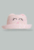 Redtag-Pink-Embellished-Hat-For-Girls-Colour:Pink,-Filter:Girls-Accessories,-GIR-Caps,-New-In,-New-In-GIR-ACC,-Non-Sale,-S22B-Girls-