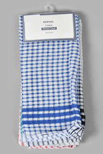 تنزيل الصورة على معرض الصور، Redtag-Blue-Kitchen-Towel-(5-Piece)-Kitchen-Towels-Home-Dining-
