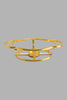 Redtag-Gold-Oval-Food-Wormer-Serving-Dish-Home-Dining-