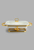 Redtag-Gold-Rectangle-Food-Wormer-Serving-Dish-Home-Dining-