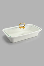 Load image into Gallery viewer, Redtag-Gold-Rectangle-Food-Wormer-Serving-Dish-Home-Dining-
