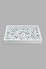 Redtag-White-Rectangle-Tray-(-Small)-Trays-Home-Dining-