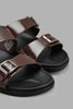 Redtag-Brown-Slide-Sandal-Sandals-Men's-