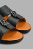 Redtag-Black-Arabic-Traditional-Sandal-Casual-Sandals-Men's-