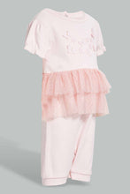 Load image into Gallery viewer, Redtag-Pink-Tutu-Romper-Rompers-Baby-0 to 12 Months
