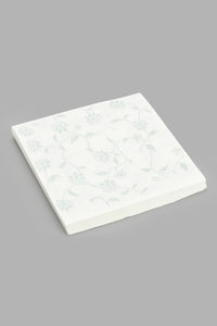 Redtag-Grey-Floral-Paper-Napkins-(20-Piece)-Napkins-Home-Dining-