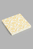 Redtag-Gold-Floral-Paper-Napkins-(20-Piece)-Napkins-Home-Dining-